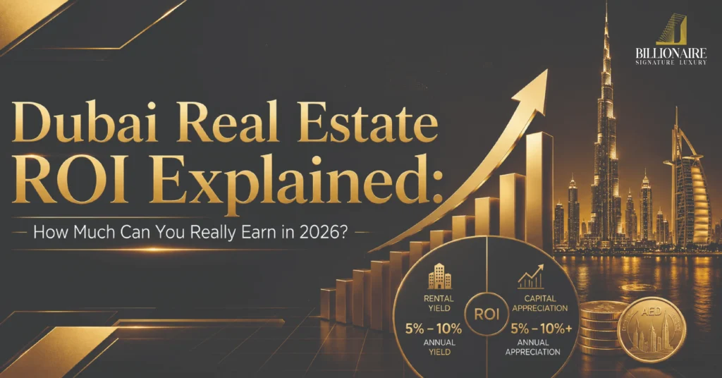 Dubai Real Estate ROI Explained: How Much Can You Really Earn in 2026?