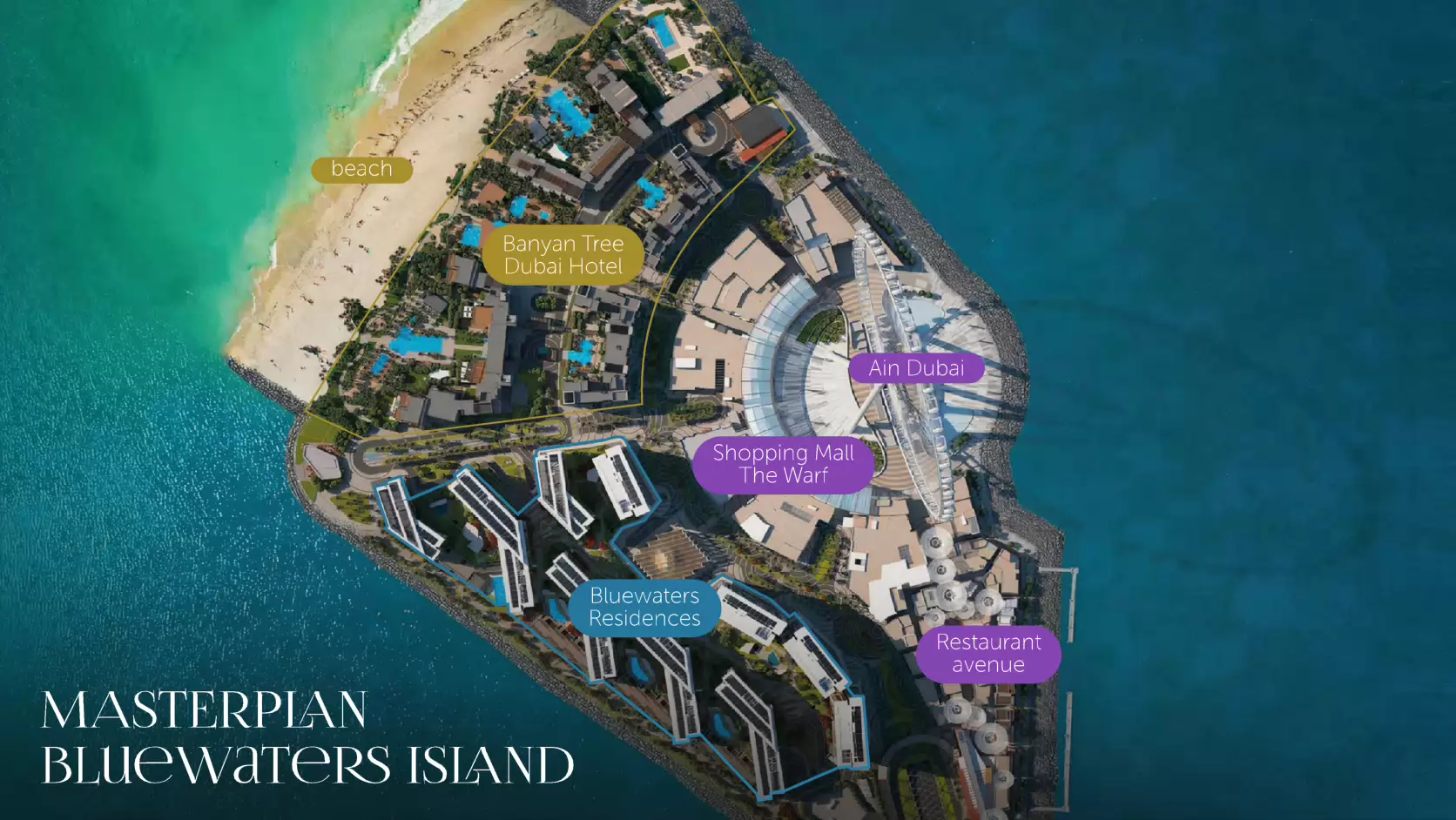 3BHK Apartment at Bluewaters Residences, Bluewaters Island, Dubai BSL Group Ext 8