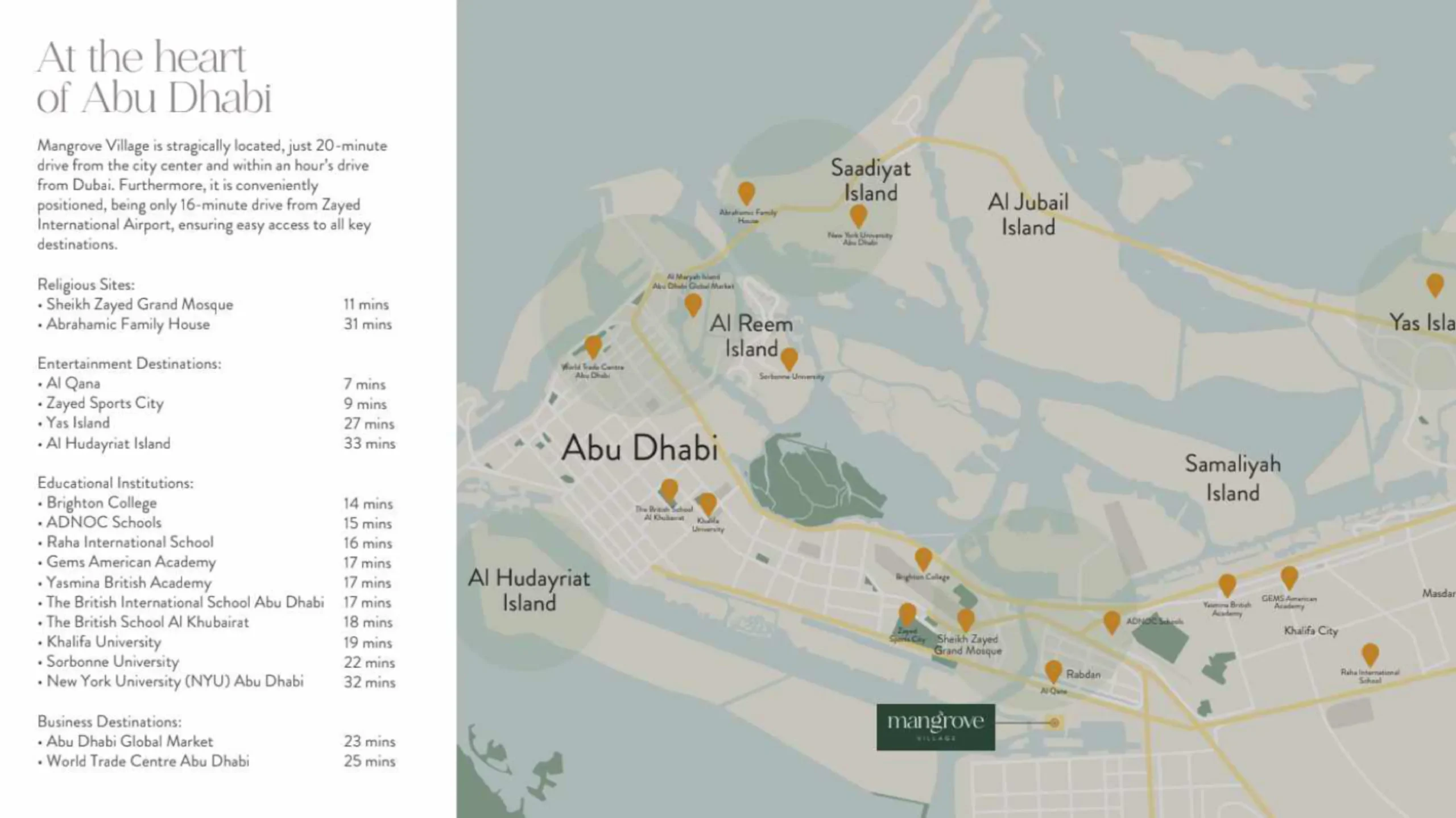 Luxury 5-Bedroom Waterfront Villa at Mangrove Village, Abu Dhabi BSL Group Ext 2