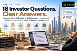 Dubai real estate investor FAQs covering rental income, ownership costs and property management
